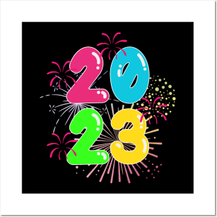 2023 happy new year Posters and Art